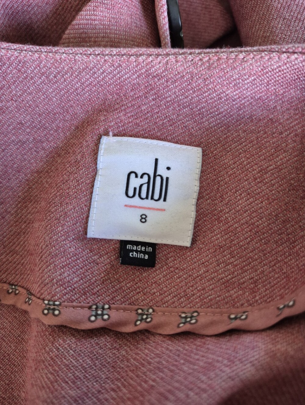 NWOT CABI Applaud Mauve Pink Blazer Jacket Womens Size 8 - Picture 8 of 9